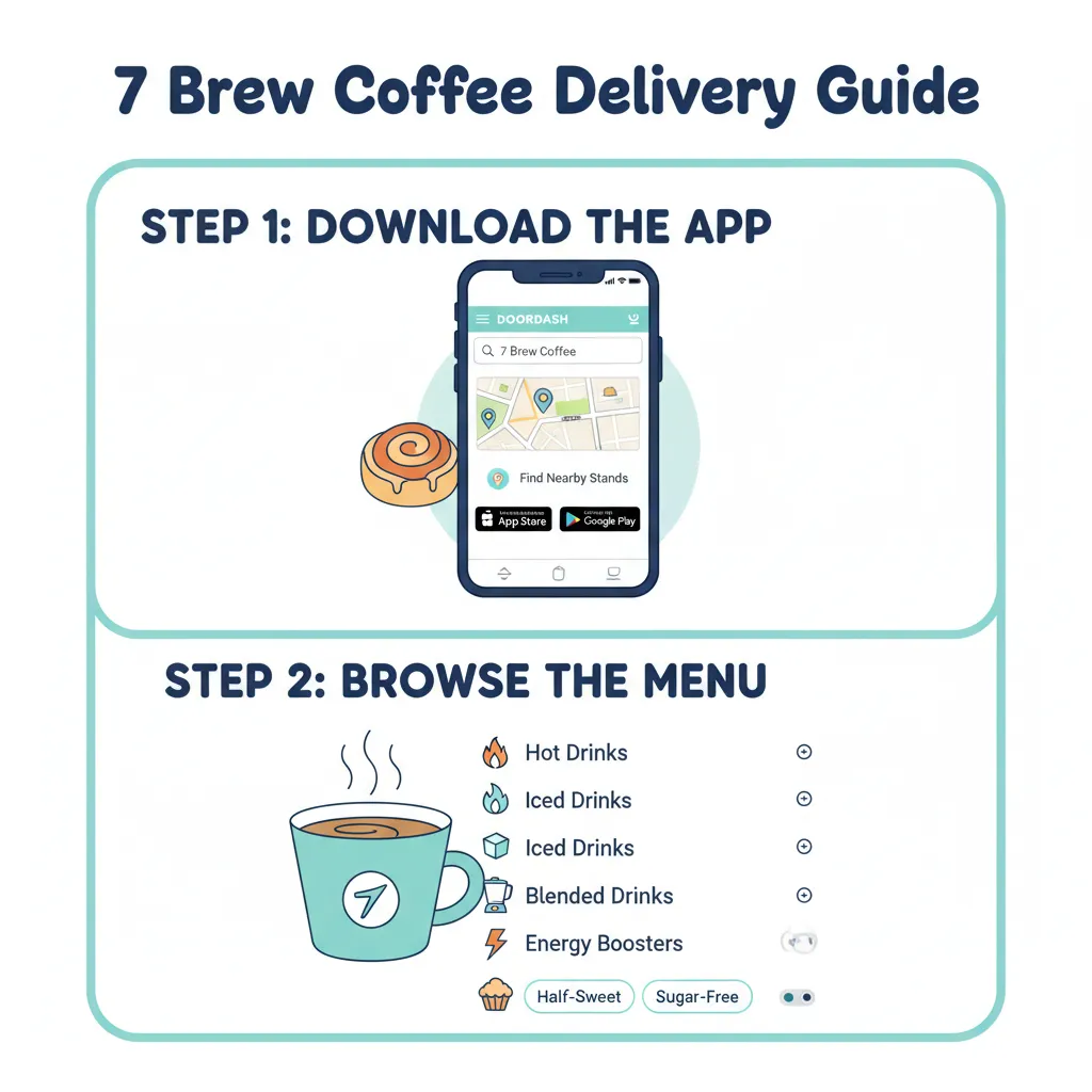 Step-by-Step How to Order 7 Brew Online